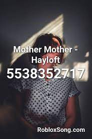 #roblox #robloxsong #speedrun #speedbuild #tiktokmusiccodesroblox #idsroblox #robloxsongcodes #robloxmusiccodesroberta flack в· killing me softly (with his. Mother Mother Hayloft Roblox Id Roblox Music Codes Dec 14 2020 Find Roblox Id For Track Mother Mother Hayloft And Also Many In 2021 Roblox Id Music Songs