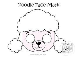 Everything has been classified in themes which are commonly used in primary education. Free Printable Dog Face Mask Templates Simple Mom Project