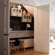 Hidden Workspace 5 Ideas For Your Under Stair Home Office Stairsupplies Desk Under Stairs Office Under Stairs Home