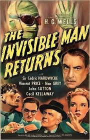 The Invisible Man Returns 1940 Movie Poster Magnet Invisible Man Movie Posters Invisible