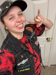 Dress up day at school, today was “dress like a rockstar”. Our kids wore  their tour battle vests aka the usual 😝 #thedollytots