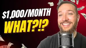 Make $1,000/month ASAP
