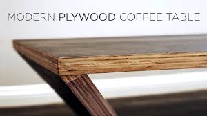 Hard maple, on the other hand, typically refers to one specific type of maple species: Diy Modern Plywood Coffee Table 50 Youtube