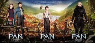 Pan Hugh Jackman Rooney Mara Levi Miller Garrett Hedlund Pan Movie Levi Miller Movie Posters