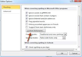 How To Add A Custom Dictionary In Outlook