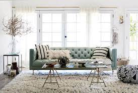 Get Inspired We Styled The Mina Leather Sofa Three Different Ways To Transform Your Home For Anthropologie Living Room Luxury Living Room Spring Living Room