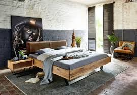 Knuffelwuff leder hundebett sidney schwarz / xxl 120 x 85cm. Tjoernbo Bett I Chalet Chic I Eiche Stahl Wohneinmal De
