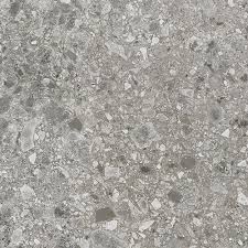 Modello pavimentazione realizzata con blocchi di cemento fuso in colore grigio. Ceppo Di Gre 60x60 Terrazzo Material Textures Grey Terrazzo