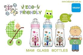 Mam Feel Good Glass Bottles They Are Recyclable And 100 Made Of Natural Material Glass Eco Friendly Product Online Baby Stores Baby Bottles Baby Wish List