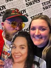 Meeting friends at a concert is a great bonus