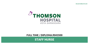Then got another chance again on last wednesday, i text her, she said she is free. Jawatan Kosong Terkini Thomson Hospital Kota Damansara Staff Nurse Kerja Kosong Kerajaan Swasta