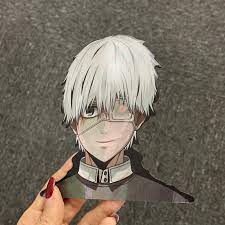 Anime Tokyo Ghouls 3D Lenticular Motion Sticker Kaneki Ken Changing Sticker  Car Decal Laptop Wall Decor Gift - AliExpress