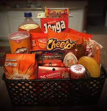 Orange Basket Idea Orange Gift Basket Oranges Gift Birthday Gift Baskets