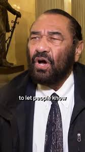 Rep. Al Green, D-Texas, shares what he was saying to President Donald Trump  during his address to a joint session of Congress that led to being removed  from the chamber. http://nbcbay.com/YutGNqV