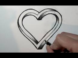 Das graphit liefert beim schreiben die schwärze. Wie Zeichnet Man Ein 3d Herz Mit Bleistift Online Zeichnen Lernen Youtube