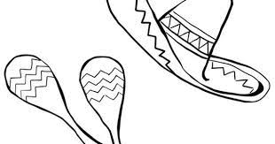 maracas en sombrero kleurplaat free printable coloring pages shopkin dinosaur coloriage super ailes