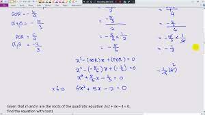 Besides that, you will learn how to solve simultaneous equation, indices and. Kssm Form 4 Add Maths Chapter 2 Quadratic Functions Forming A Quadratic Equation Youtube