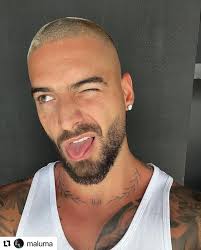 Qué tal el nuevo look de Maluma? 🤔 ¿Les gusta? 👍🏻👎🏻 #Repost @maluma  with @make_repost ・・・ 🥚🥚🥚🥚