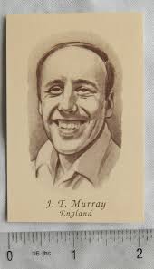 1960s Test Cricketers by Mike Tarr No. 32 J. T. Murray, County Print  Services