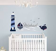 We did not find results for: Custom Name Waves Lighthouse Birds And Whale Animal Series Nautical Theme Baby Boy Wall Decal Nursery For Home Bedroom Children Mm13 Wide 24 X14 Height Buy Online In Aruba At