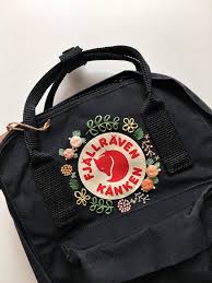 Fjallraven Kanken Embroidery Backpack Kanken Backpacks Fjallraven Kanken Embroidery Backpack Kanken I M Goi In 2020 Embroidered Backpack Backpack Fjallraven Bags