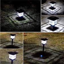 Solar lamp posts are a very traditionally designed and attractive lighting solution for your home. Waterproof Outdoor Solar Powered Led Garden Yard Bollard Pillar Light Post Lamp Shopee Malaysia