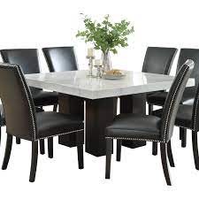 Steve Silver Co Camila Square Dining Table Square Dining Tables Dining Table Marble Dining Table Decor