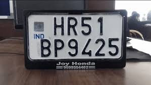 Morth Updates Number Plate Rules In India