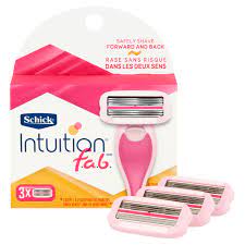 All schick intuition refill razor blades can be used with any schick intuition razor. Schick Intuition F A B Women S Razor Blade Refills 3 Ct Walmart Com Walmart Com