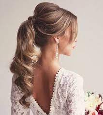 30 Eye Catching Ways To Style Curly And Wavy Ponytails Elegant Ponytail Cute Ponytail Hairstyles Hair Styles
