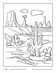 You can use our amazing online tool to color and edit the following desert coloring pages. Worksheets Desert Coloring Page Coloring Pages Desert Crafts Desert Art