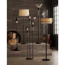 Franklin Iron Works Alamo Double Shade Floor Lamp 32x88 Lamps Plus