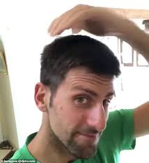 Новак ђоковић, chuyển tự novak đoković, phát âm nôʋaːk dʑôːkoʋitɕ (); Novak Djokovic Trusts Wife Jelena With His Haircut And Seems Pleased With The End Result Daily Mail Online