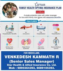 This policy requires at least two family members to initiate the cover. Star Health Insurance Ernakulam 9895564393 Home Facebook