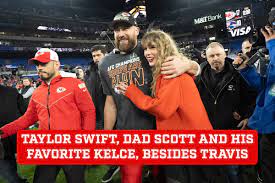 The special reunion of Taylor Swift, dad Scott and his favorite Kelce,  besides Travis - MARCA TV English