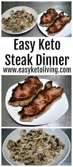 Keto Steak Dinner Recipe How To Make An Easy Low Carb Steak Dinner Recipe Steak Dinner Recipes Keto Recipes Dinner Steak Dinner