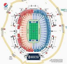 Surprising Arrowhead Seating Map Chiefs Stadium Seating