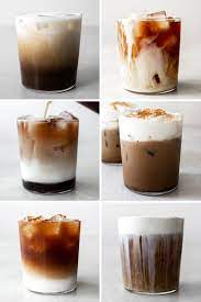 Once coffee cubes have frozen, transfer 1/2 of them to a blender. 14 Refreshing Iced Coffee Recipes Iced Brown Sugar Coffee Coffee At Three