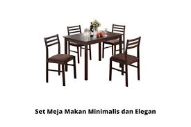 Pemesanan harga meja makan kayu jati minimalis 4 kursi. Harga Set Meja Makan Terbaru Di Indonesia Juli 2021