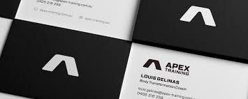 How to look at personal training marketing. Apex Training Personal Trainer Business Cards Portfolio Of Chris Koch Melbourne Graphic Designer