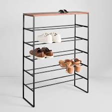 You can place this shoe rack wherever you want, such as the entryway, bedroom, office and so on. Wood Top 5 Tier Shoe Rack Pottery Barn Teen