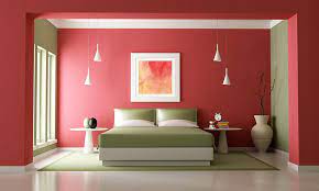 الوان دهانات غرف نوم رومانسيه للعرائس ديكورموز