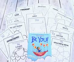 Be You By Peter H Reynolds Activity Workbook Inspired By The Text Celebrate Being You In 2020 Activity Workbook Peter H Reynolds Author Studies