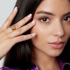 French Riviera wide steel ring