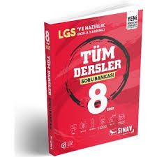 Lgs çıkmış soruları ve cevapları. Sinav Yayinlari 8 Sinif Lgs Tum Dersler Soru Bankasi Kitabi