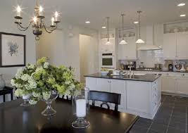 Modern country kitchen with black cabinets. White Shaker Cabinets Traditional Kitchen Kb Home
