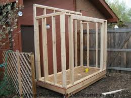 This time i'd do it the classic way. Lean To Shed Plans Easy To Build Diy Shed Designs