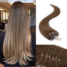 Lidia shows you how to wash a synthetic hair wig. Amazon Com Sego Micro Ring Loop Hair Extensions Human Hair Micro Beads Links Remy Hair Extension Cold Fusion Nano Ring Tipped Silky Straight Real Hair Extension 100 Strands 50g 22inch 06 Light