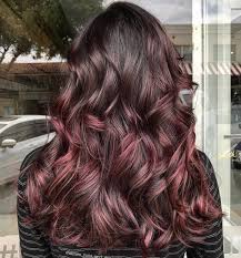 45 Shades Of Burgundy Hair Dark Burgundy Maroon Burgundy With Red Purple And Brown Highlights Fall Hair Color For Brunettes Burgundy Hair Brown Hair With Highlights
