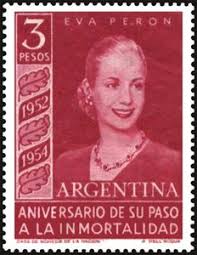 Aug 11, 2018 · in june of 1952, eva accompanied her husband to his second inauguration as president of argentina. Stamp Eva Peron 2nd Anniv Of Death Argentina Eva Peron Mi Ar 618y Sn Ar 627 Sg Ar 861b Got Ar 1031 Gz Ar 701